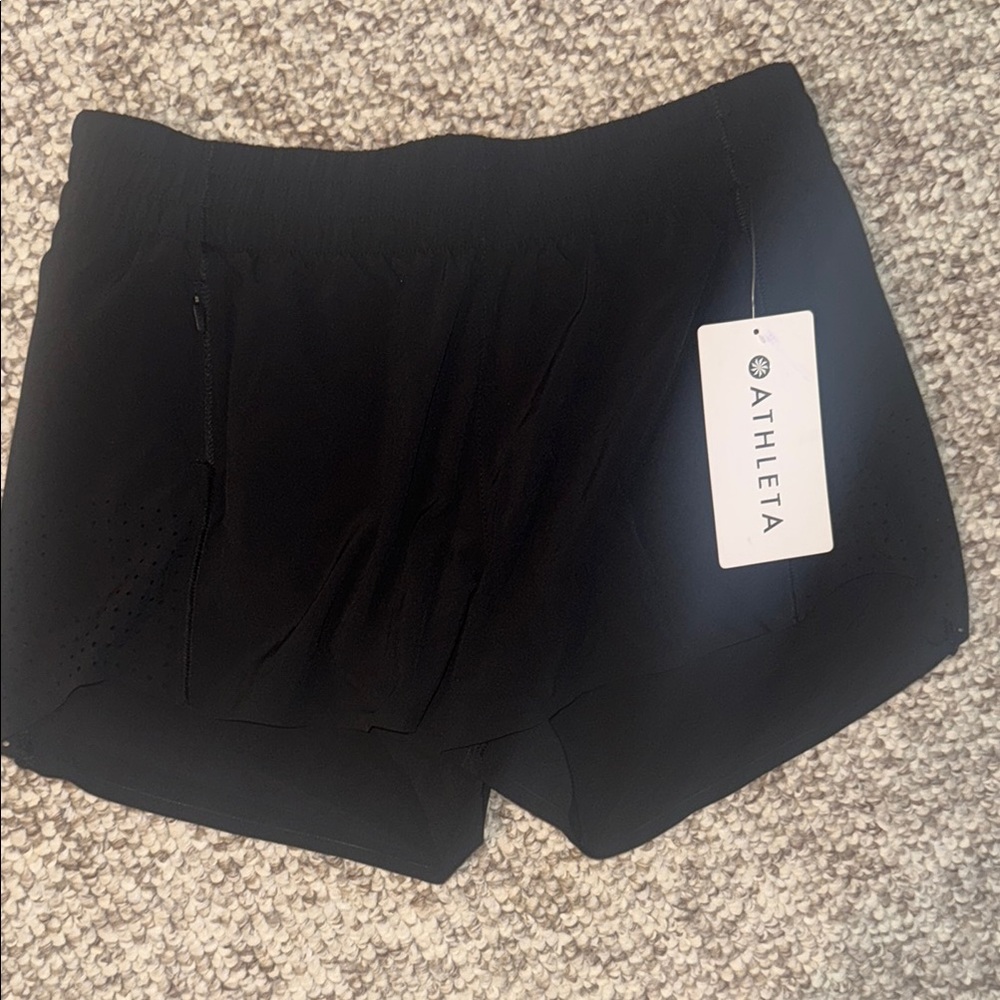 NWT Athleta Hustle 3” Shorts